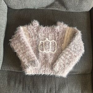 Crochet Newborn Pumpkin Sweater